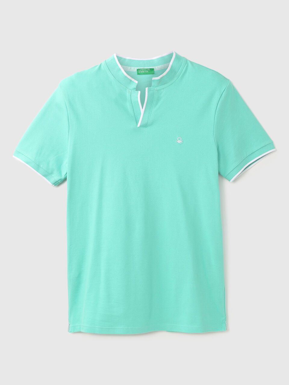 United Colors Of Benetton Johnny Collar T-Shirt image number 1