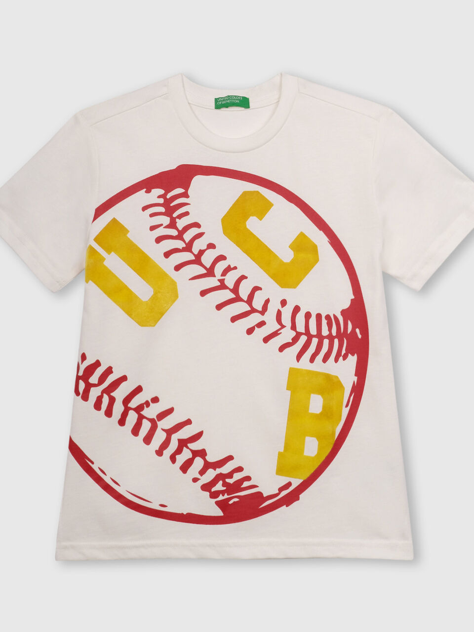Exploded flock baseball t-shirt image number 1
