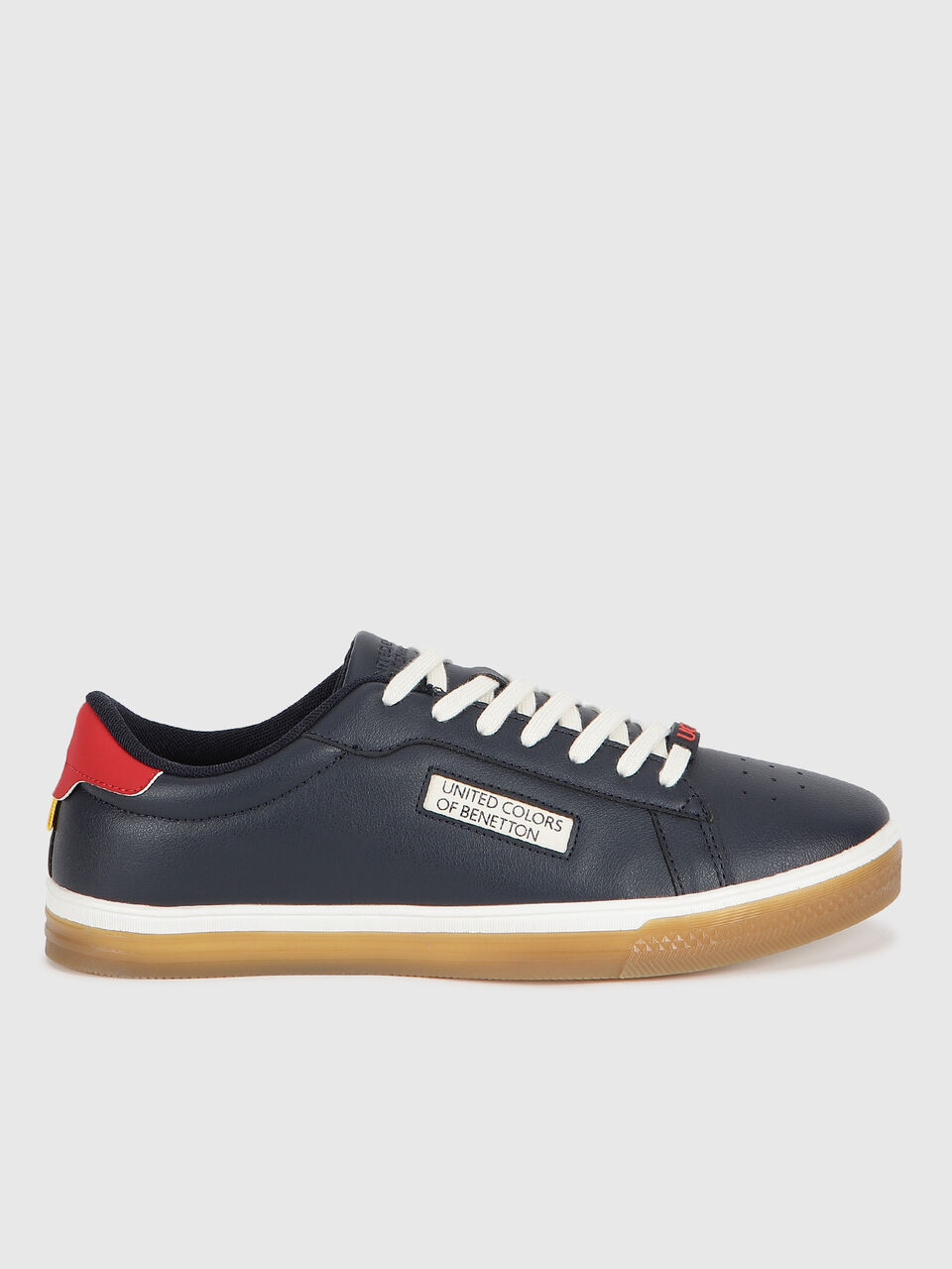 PU SNEAKER WITH POP-UP DOUBLE COLOR SOLE image number null