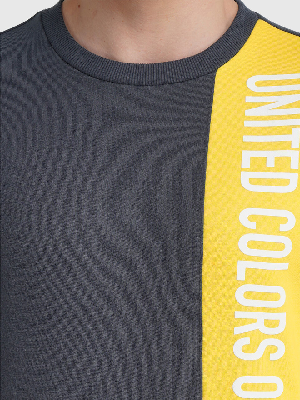 Vertical Color Blocked Sweat image number null