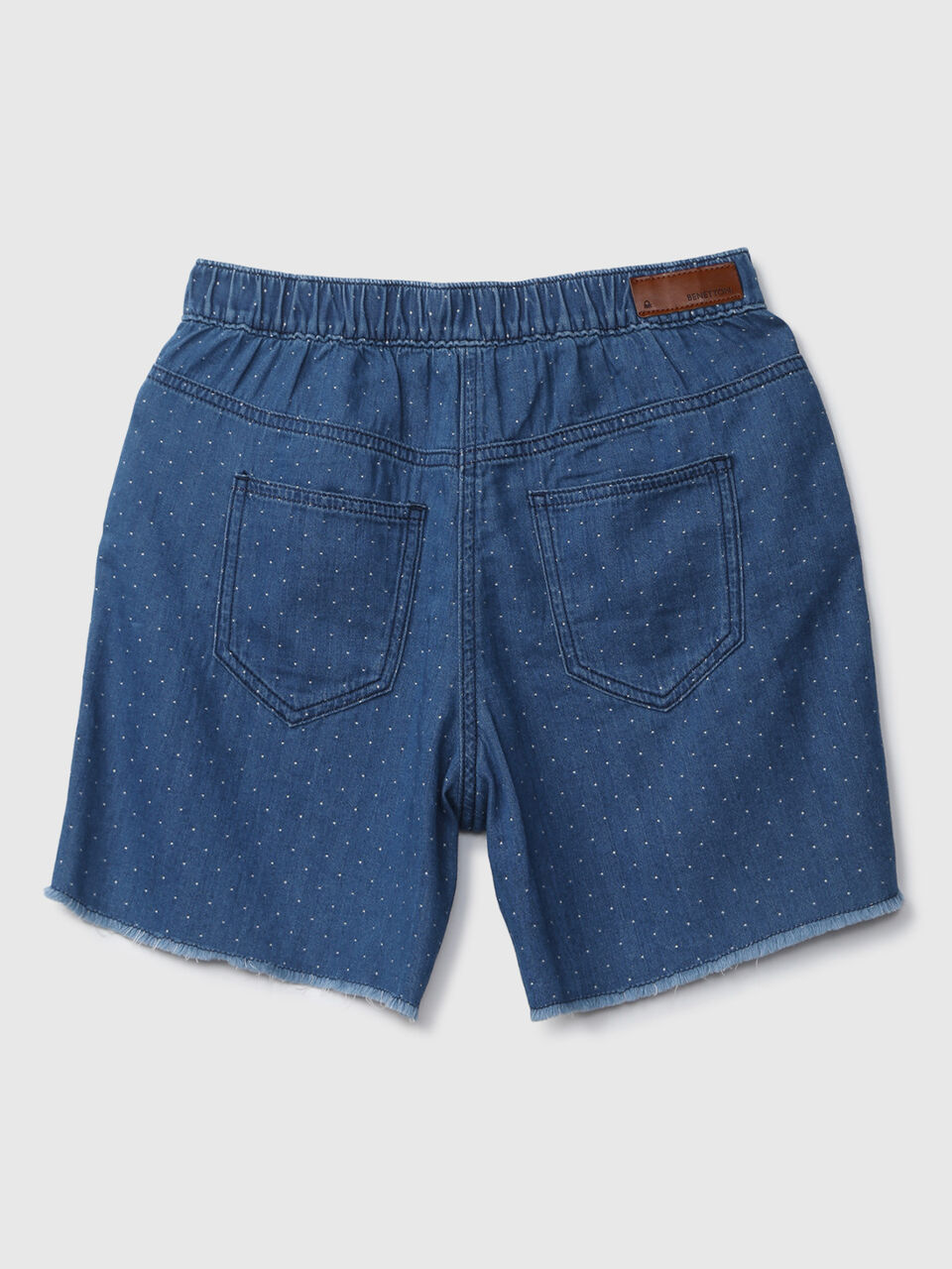 DISTY JAQUARD- DENIM SHORTS image number 2