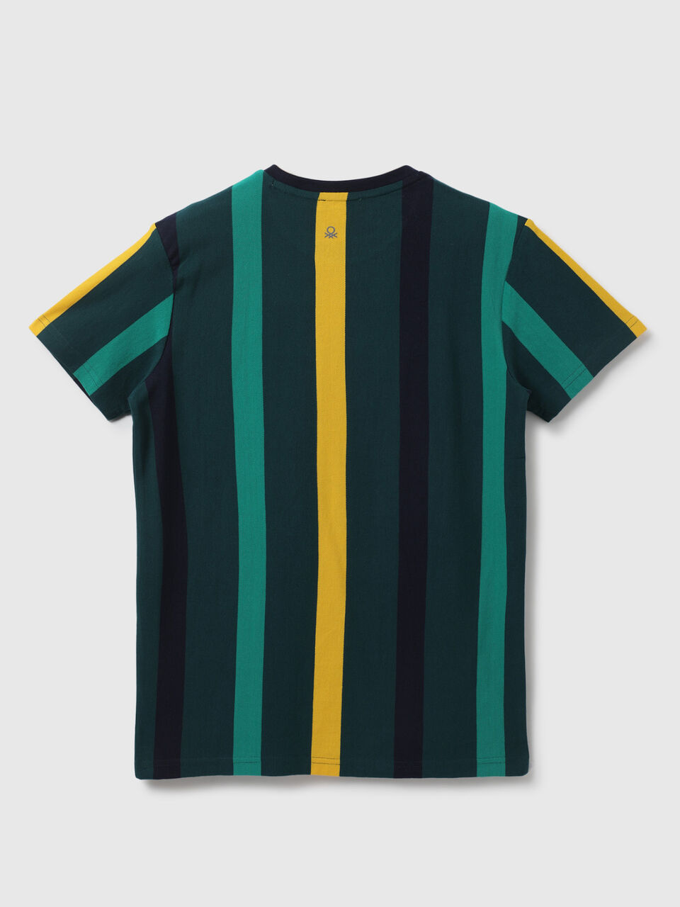 VERTICAL STRIPE PIQUE TEE image number 2