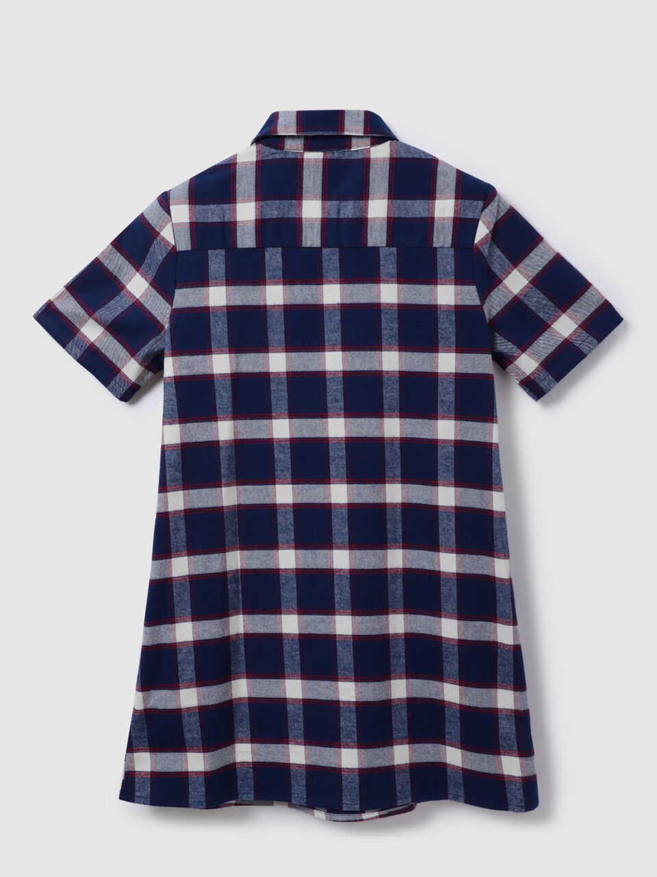 S/S FLANNEL SHIRT DRESS image number 2