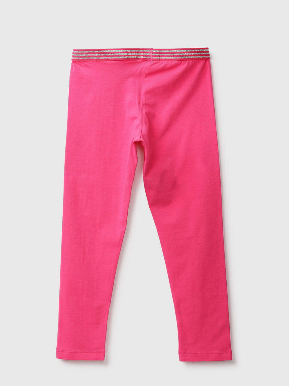 Solid Legging With Lurex Waist Band image number null