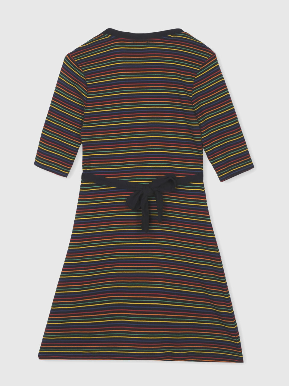 Rib Dress with Belt image number 2