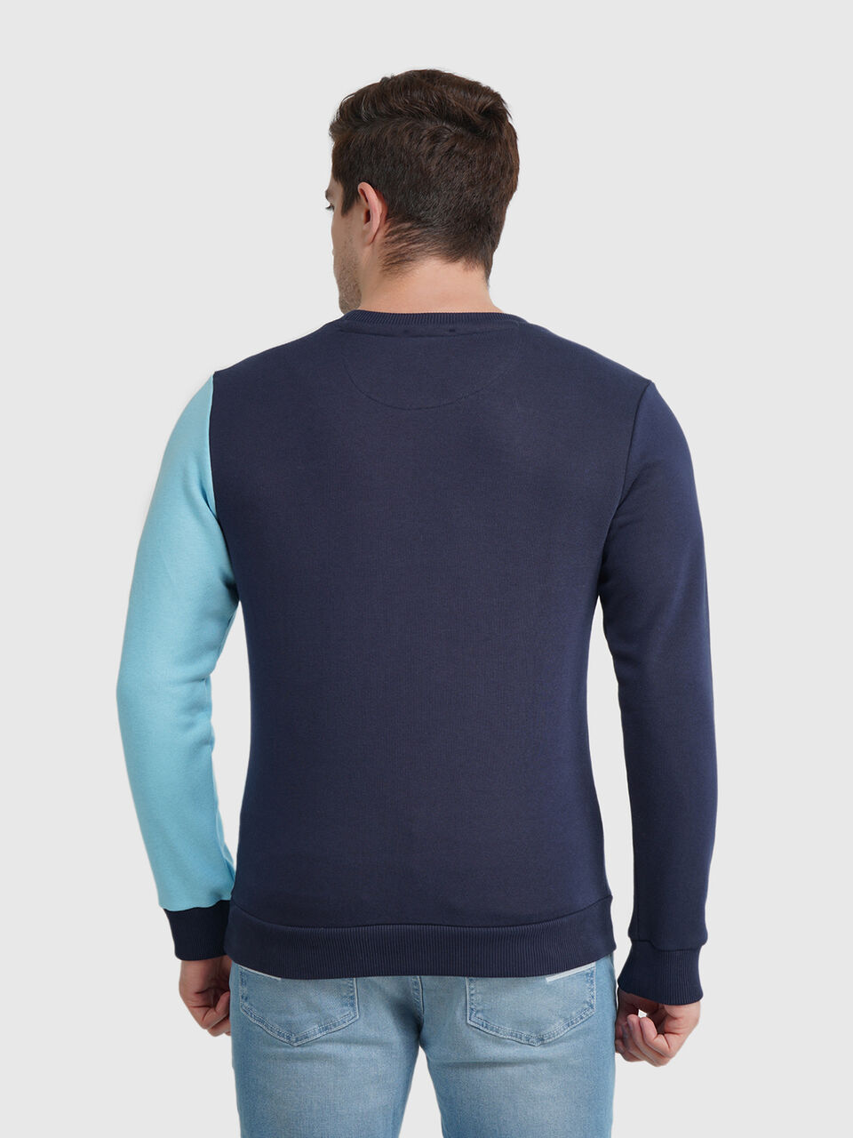 Vertical Color Blocked Sweat image number null