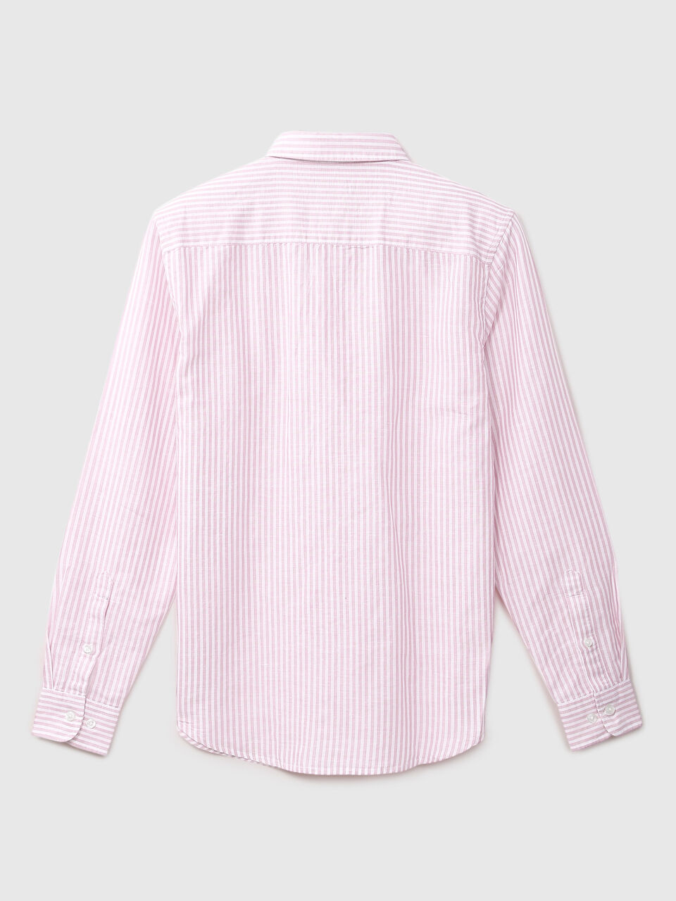 F/S COTTON LINEN STRIPE SHIRT image number null