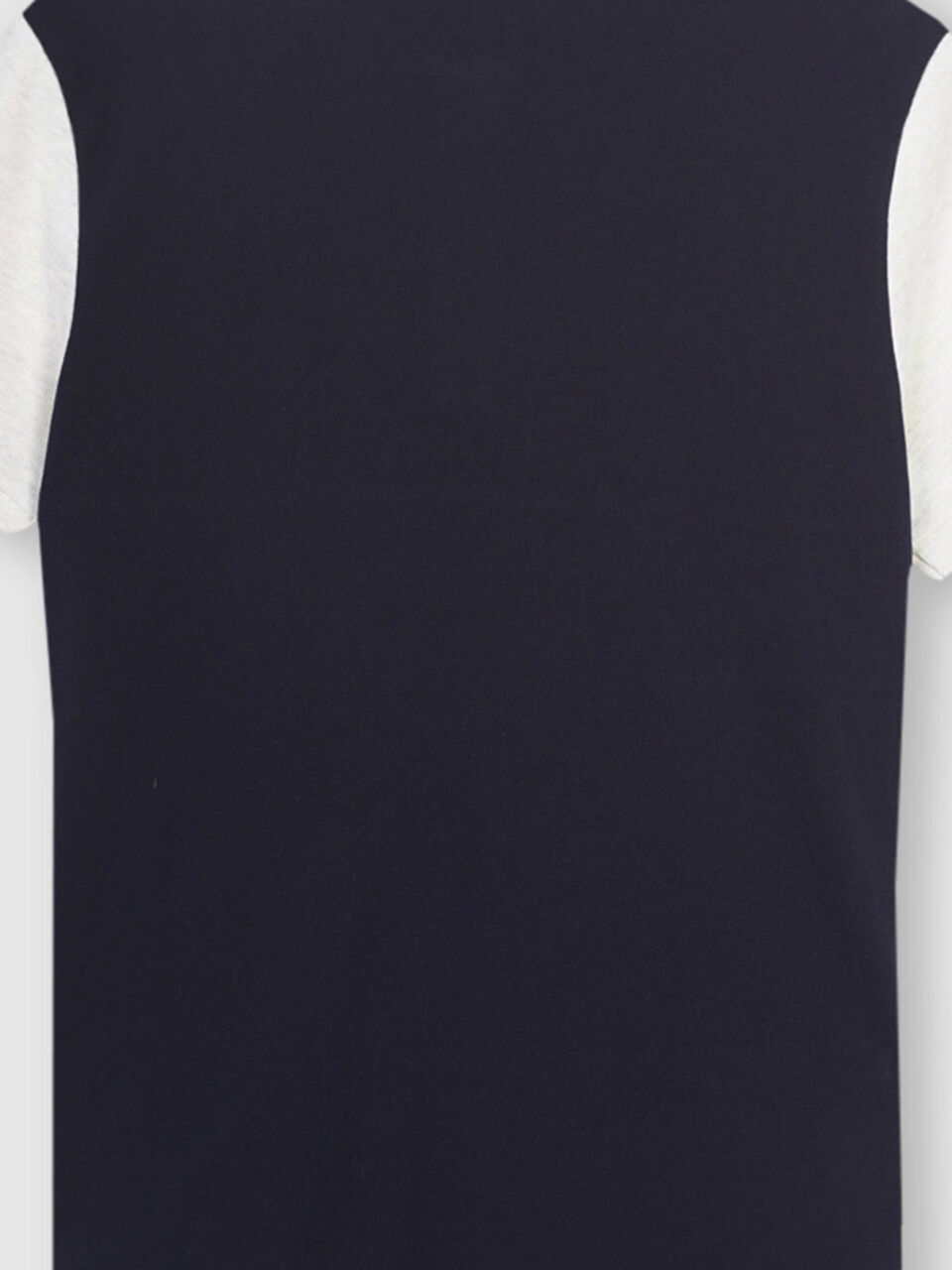 Pure Cotton Polo Shirt with Block Colour Print image number null