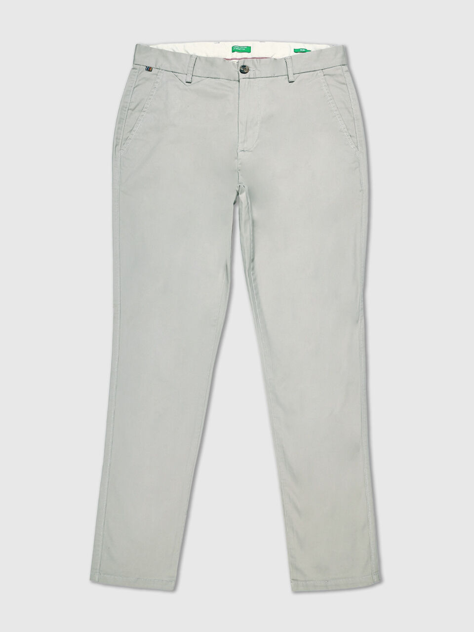 Slim Fit Stretch Satin Trouser image number 1