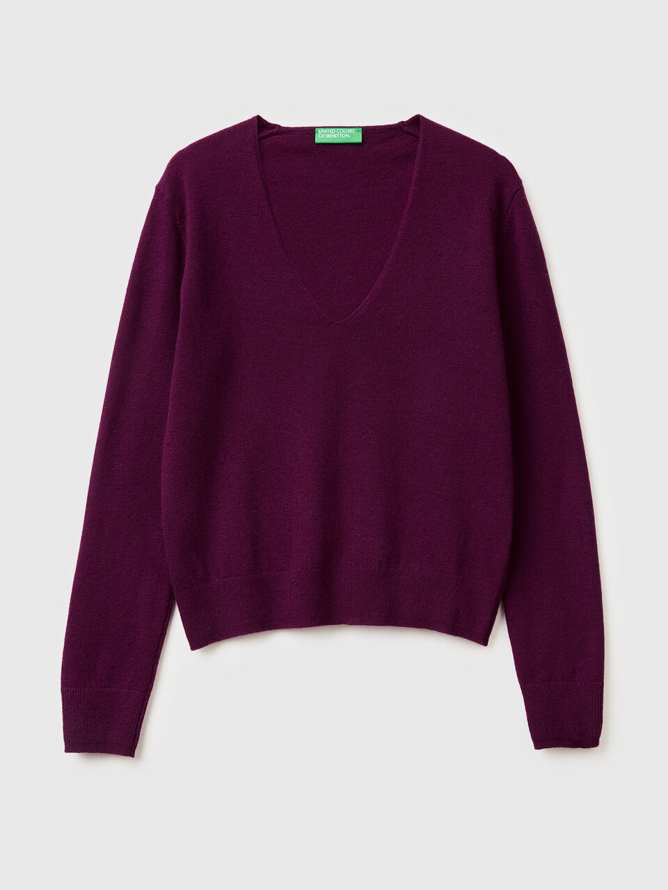 V NECK SWEATER L/S Women image number null