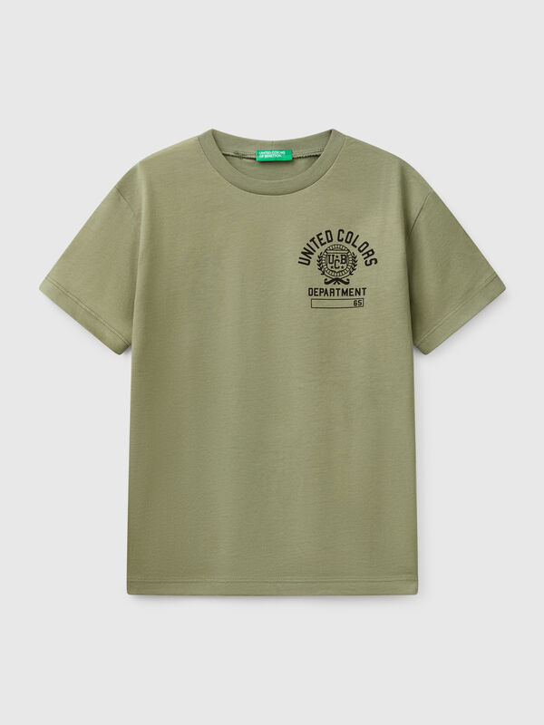 Short sleeve t-shirt in 100% cotton Junior Boy