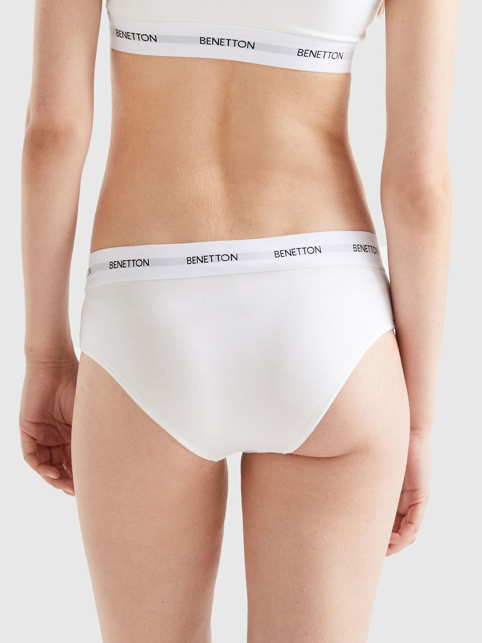 Underwear in organic cotton - White