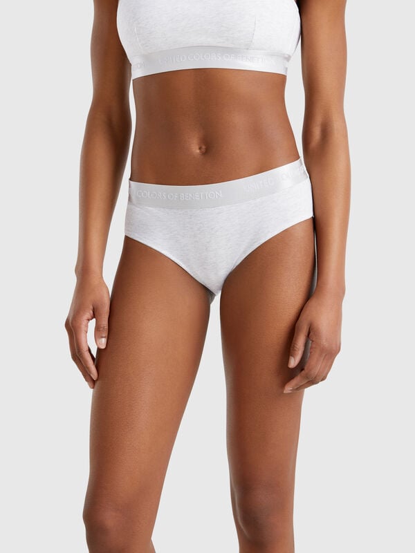 High-rise underwear in stretch cotton Women