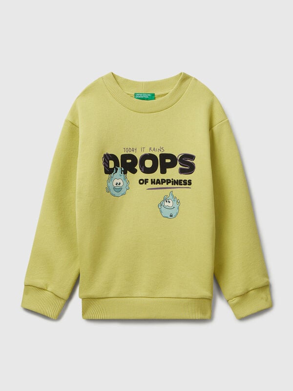 Long sleeve sweatshirt with print Junior Boy