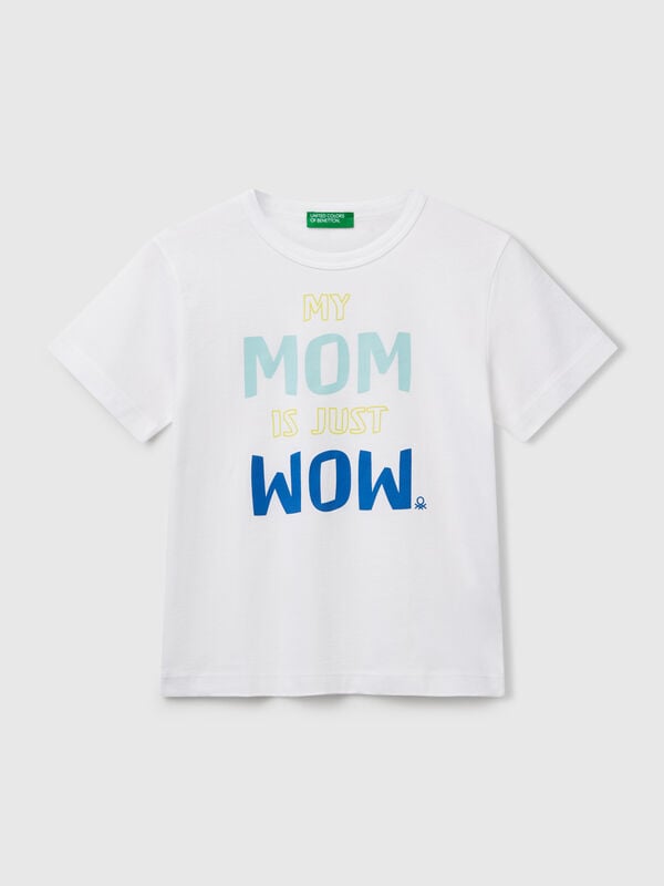 T-shirt in organic cotton with print Junior Boy