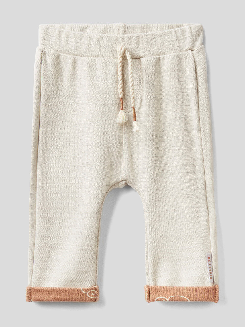 Trousers in organic stretch cotton
