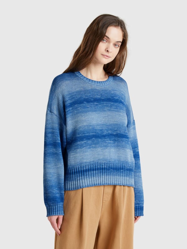 Blurred look sweater Women