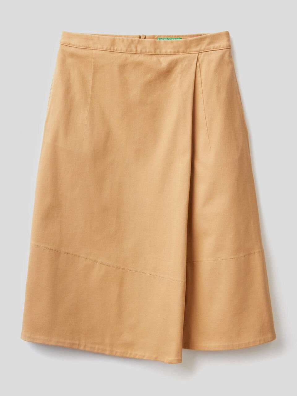 Skirt with asymmetrical bottom Women image number 1