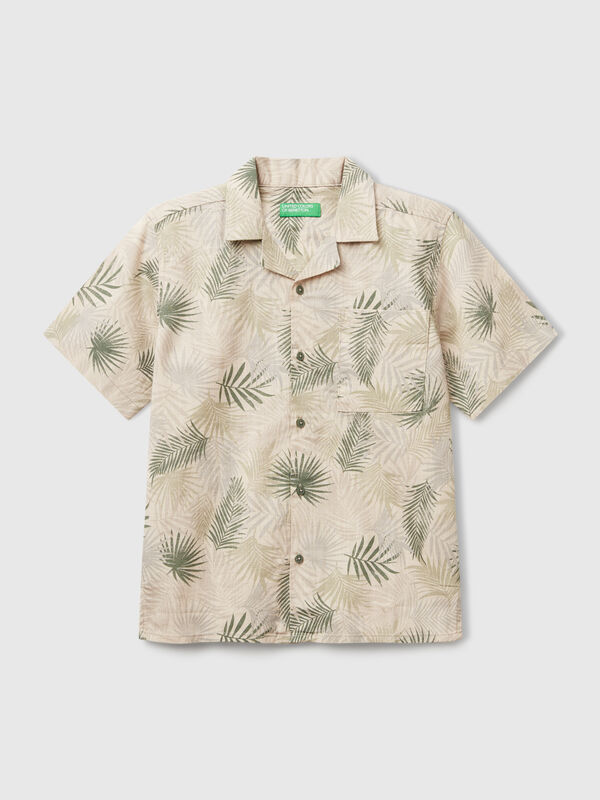 Tropical print shirt Junior Boy
