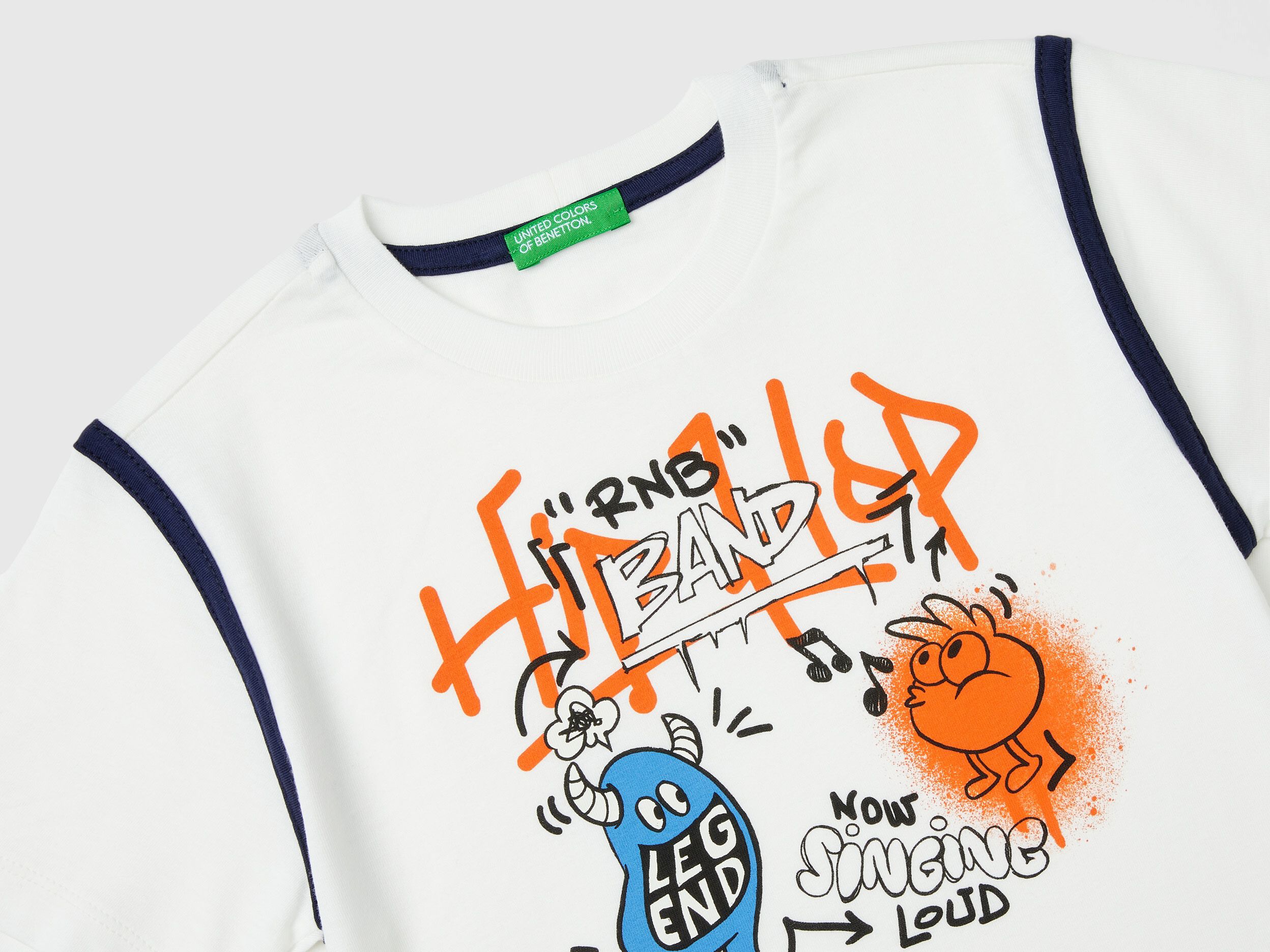 Burberry large graffiti print shirt