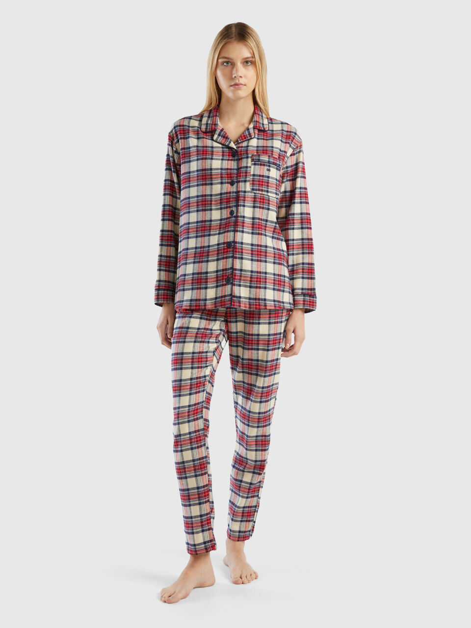 Benetton pigiami outlet donna