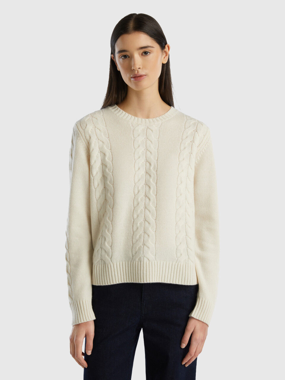 Women s Iconic Cashmere Knitwear Collection 2024 Benetton