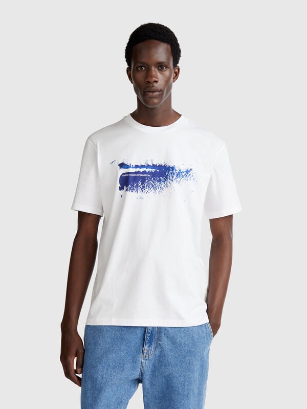T-shirt with photographic print Men