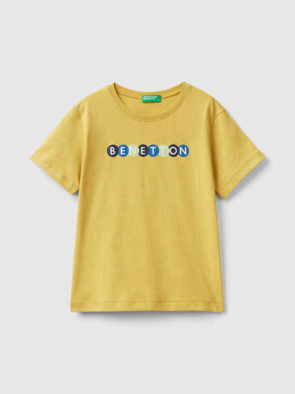 T-shirt with print in 100% organic cotton Junior Boy