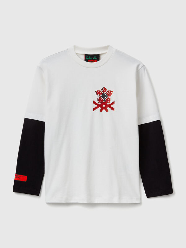 T-shirt with Stranger Things print Junior Boy