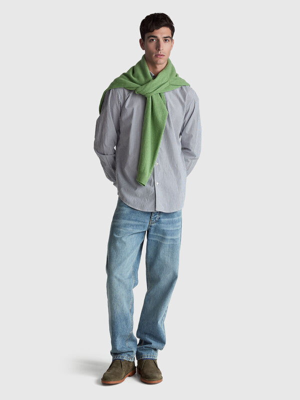 Cotton shirt with pattern Men