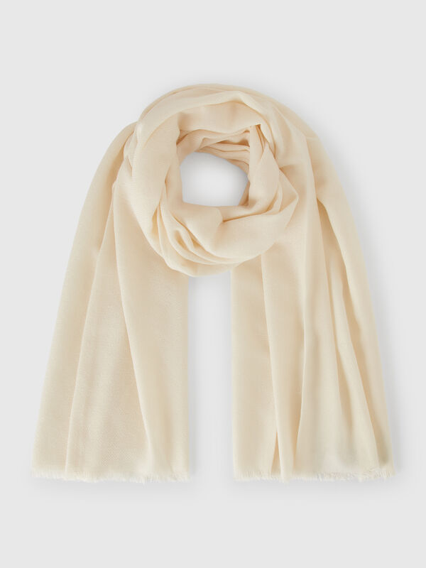 Lightweight viscose blend scarf Women