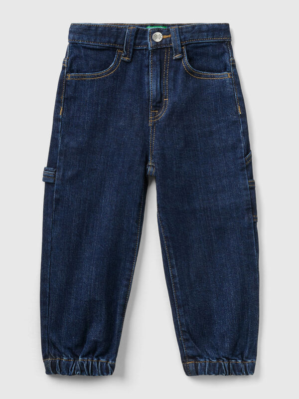 Worker style jeans