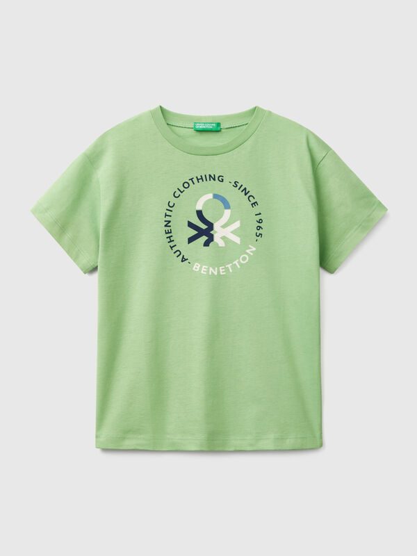 Short sleeve t-shirt in 100% cotton Junior Boy