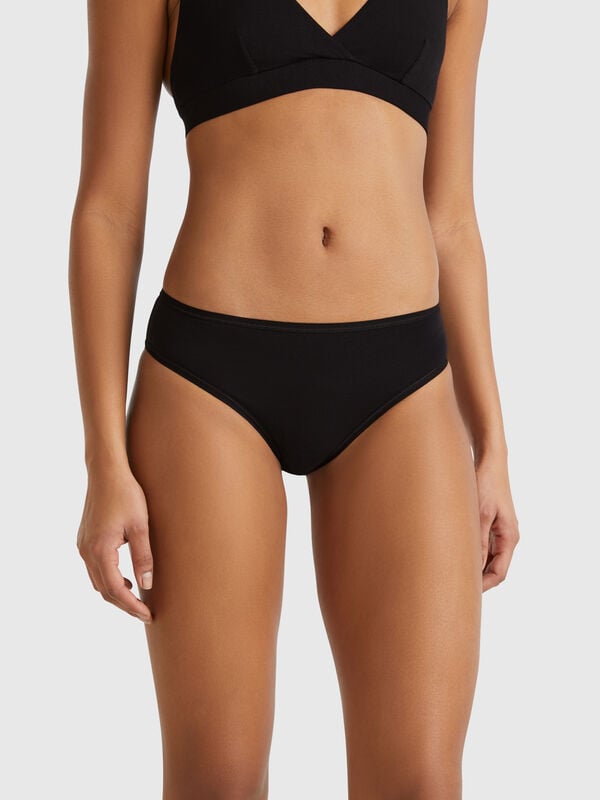 Basic underwear in stretch cotton Women