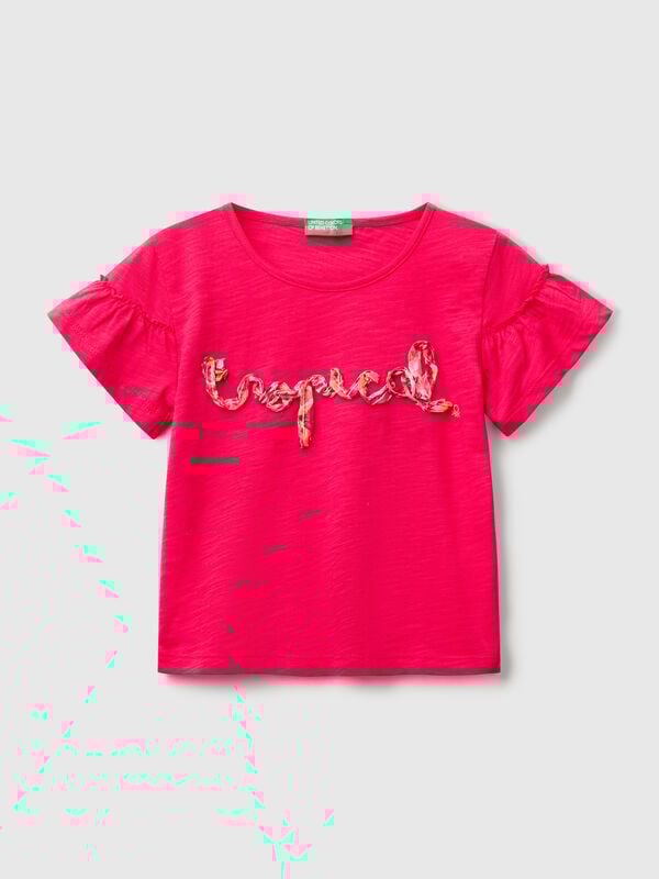 T-shirt with applique Junior Girl