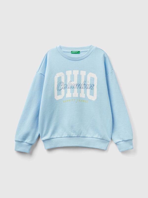 Pullover college style sweatshirt Junior Girl