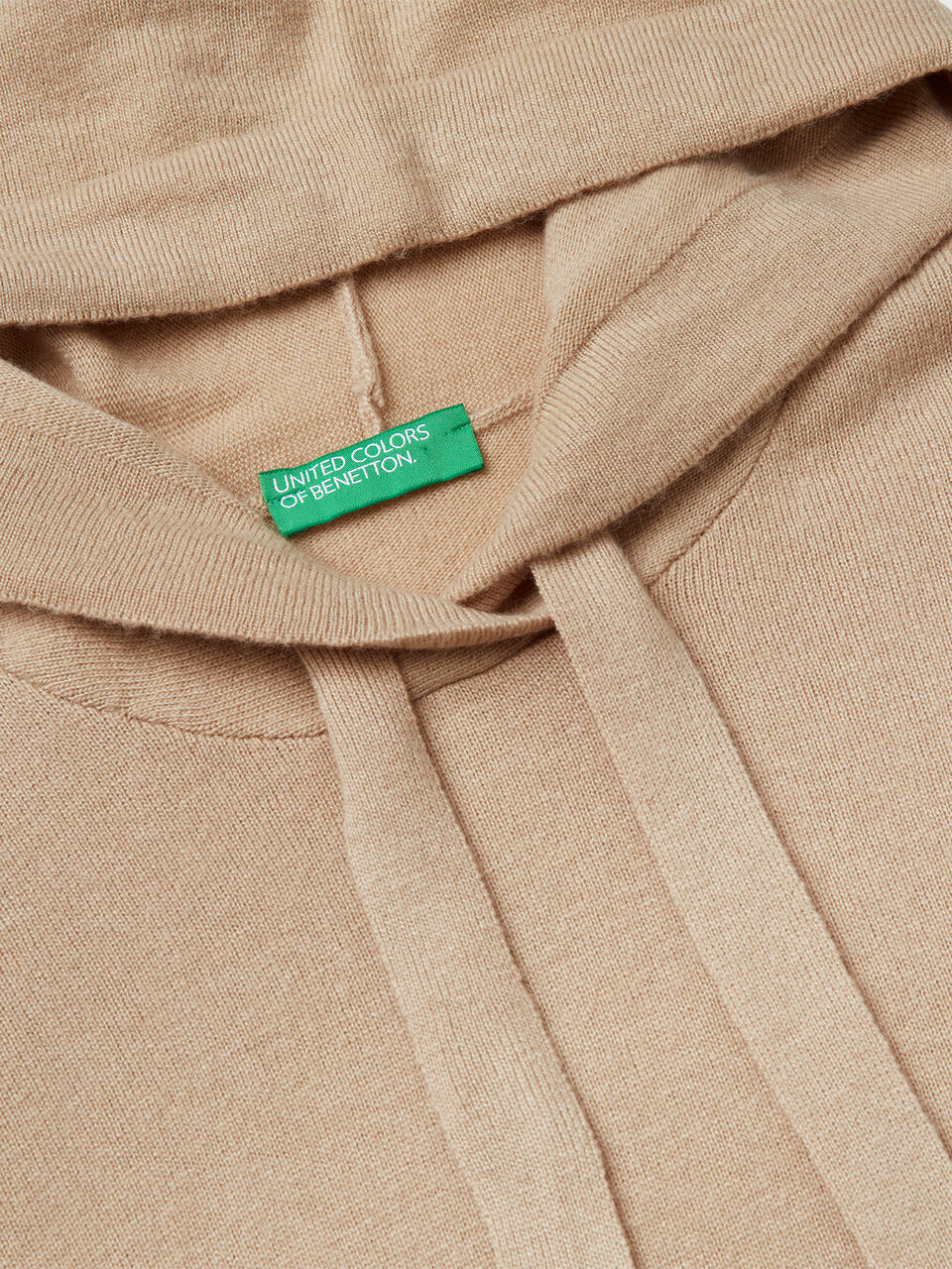 SWEATER W/HOOD Women image number null