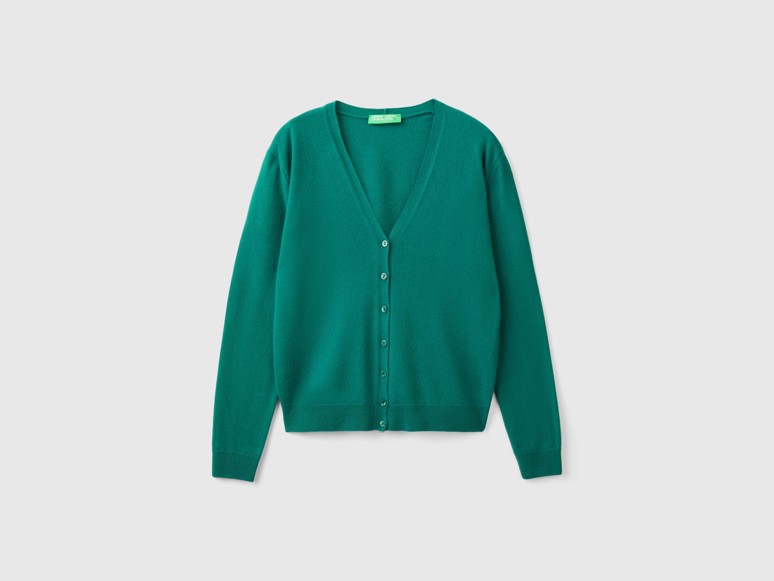 Merino Wool Cardigans Women 2024 Benetton