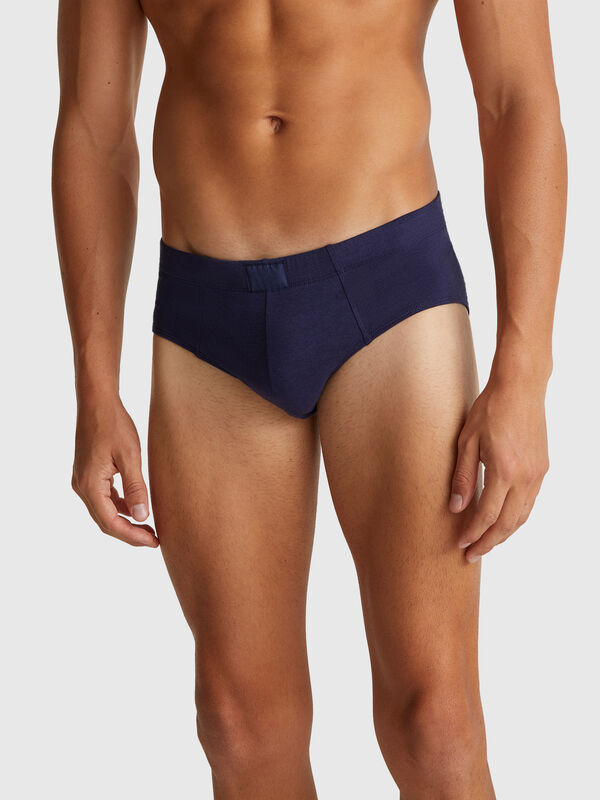Briefs in cotton blend Men