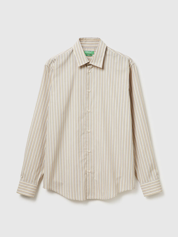 Cotton shirt with pattern Men