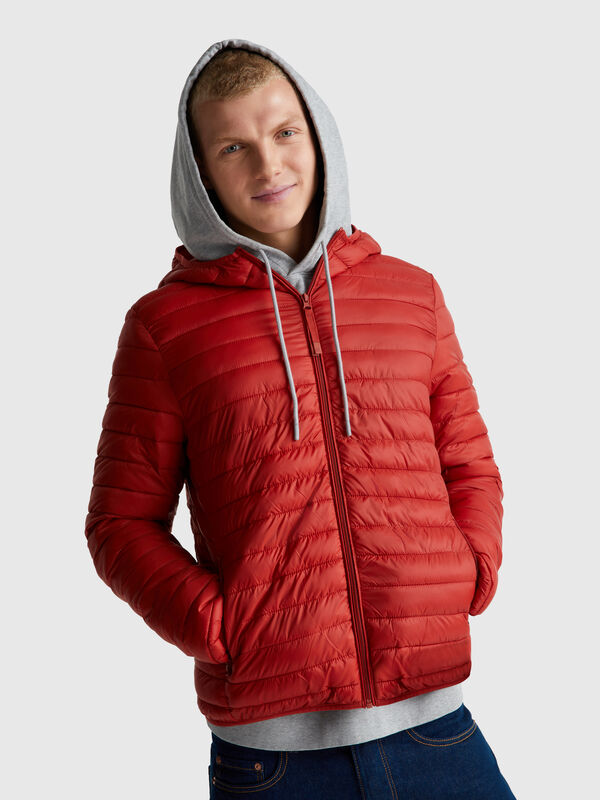 Regular fit puffer jacket  Men