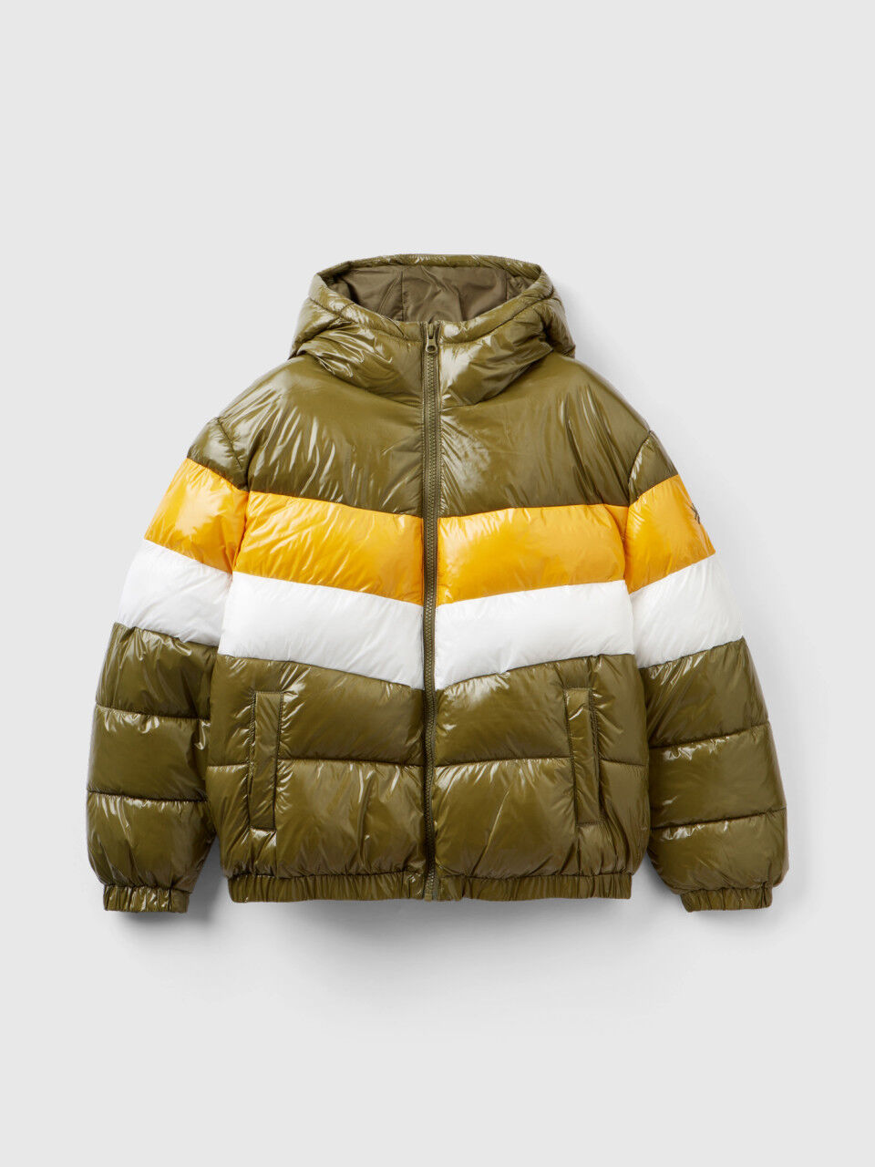 Oversized colour block top jacket at zara