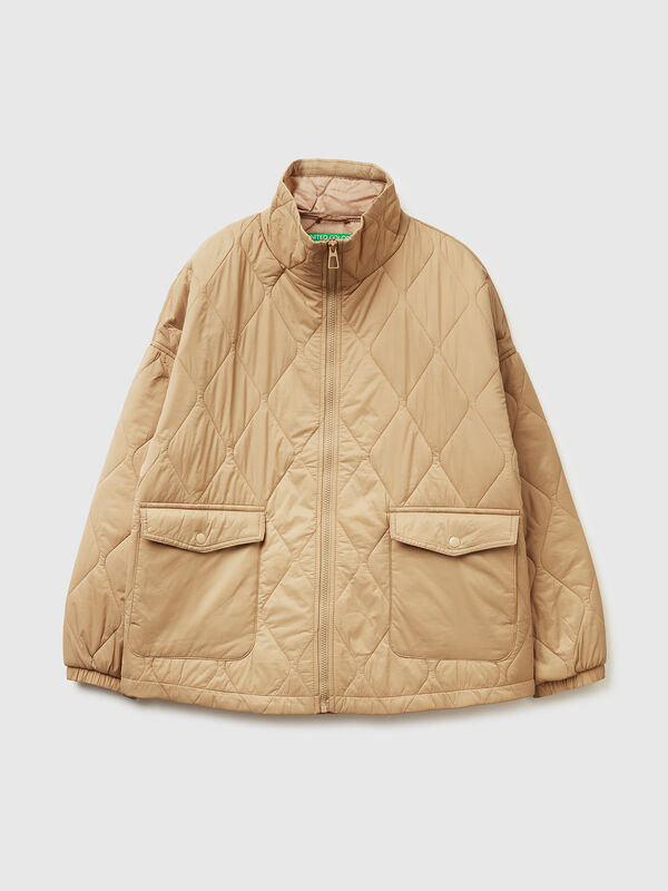 Quilted nylon jacket Women