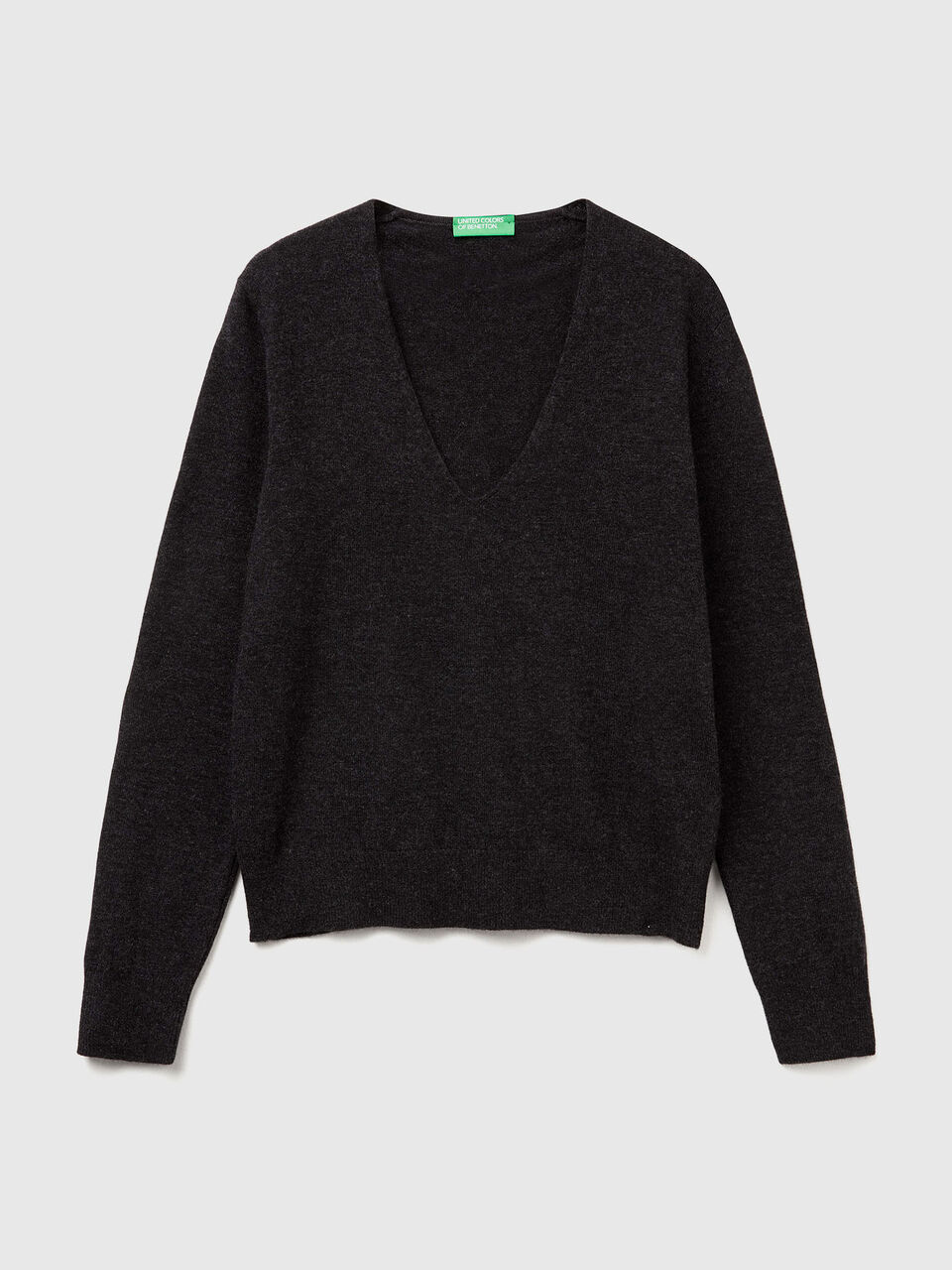 V NECK SWEATER L/S Women image number null