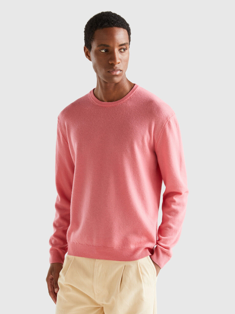 Men s Iconic Merino Wool Knitwear Collection 2024 Benetton