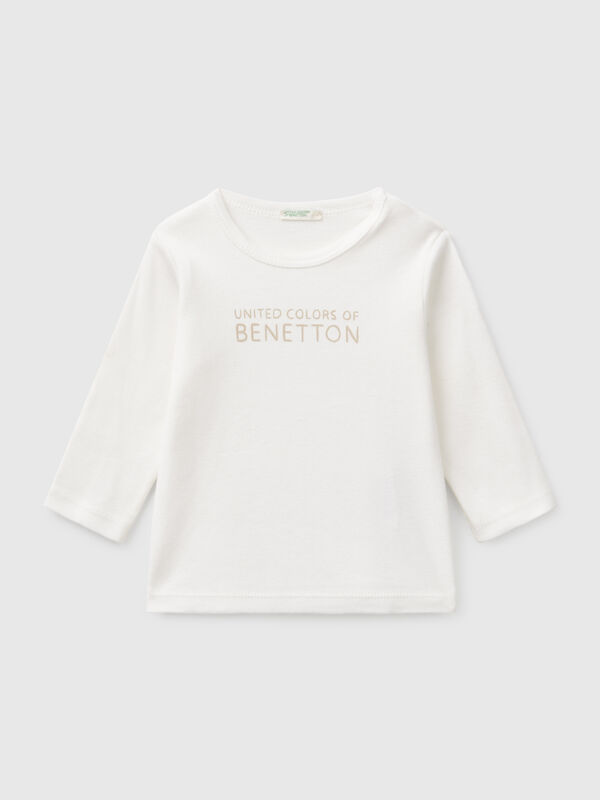 Long sleeve cotton t-shirt New Born (0-18 months)