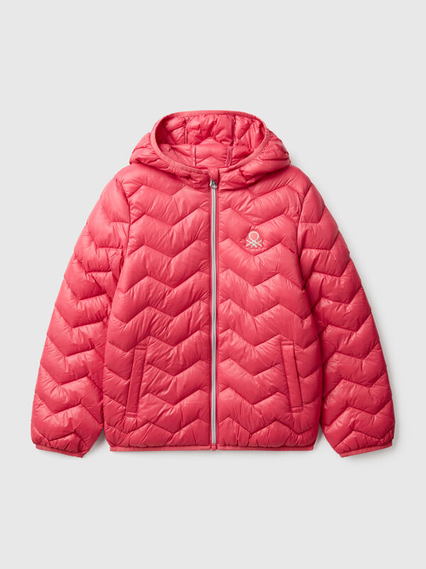 Padded jacket with hood Junior Girl