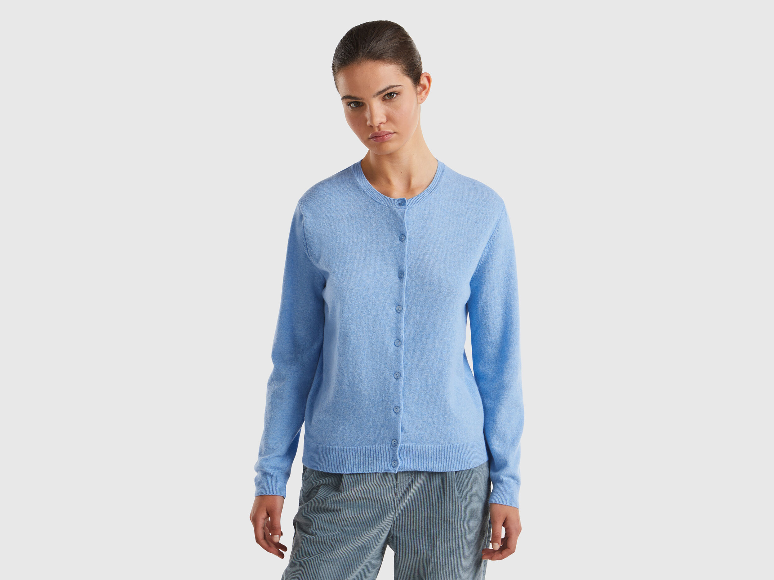 Merino Wool Cardigans Women 2024 Benetton