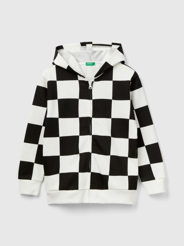 Checkered hoodie