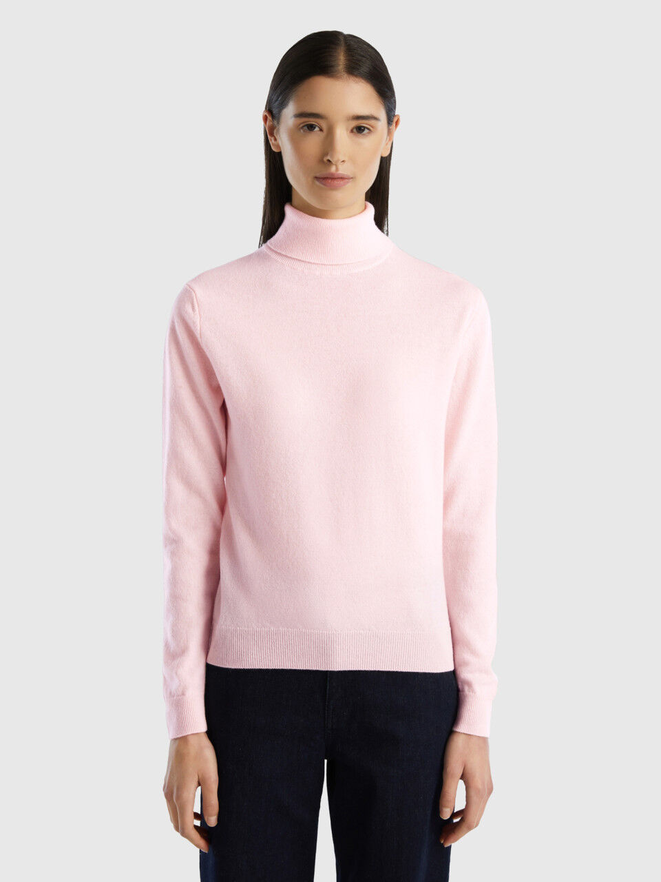Women s High Neck Sweaters New Collection 2024 Benetton